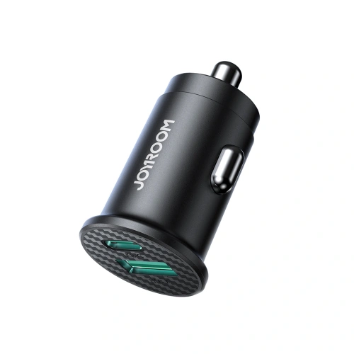 Kup Joyroom automobilová nabíječka JR-CCN16 Mini USB-A, USB-C 15W černá - JYR1138 - {ean13} - Sklep Home Screen