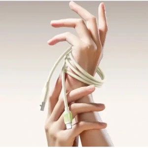 Kup Joyroom S-A53 3A USB-A / Lightning-Kabel mit fluoreszierender Spitze 1,2 m beige - JYR1139 - {ean13} - Sklep Home Screen