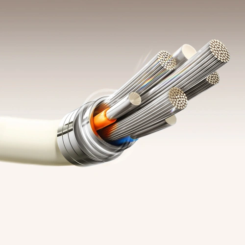 Buy Joyroom S-A53 3A USB-A / USB-C cable with fluorescent tip 1.2 m beige - JYR1140 - {ean13} - Home Screen Store Europe