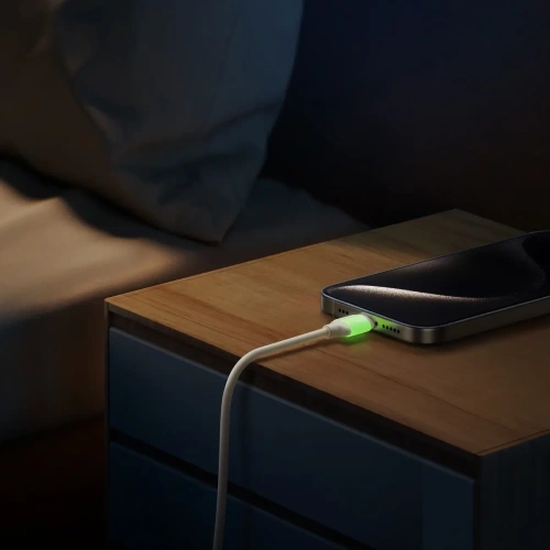 Kup Joyroom S-A53 60W USB-C / USB-C kabel s fluorescenčním hrotem 1.2m béžový - JYR1142 - {ean13} - Sklep Home Screen