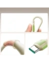 Kup Kabel USB-A / USB-C Joyroom S-A53 3A z fluorescencyjną końcówką 2m beżowy - JYR1144 - {ean13} - Sklep Home Screen
