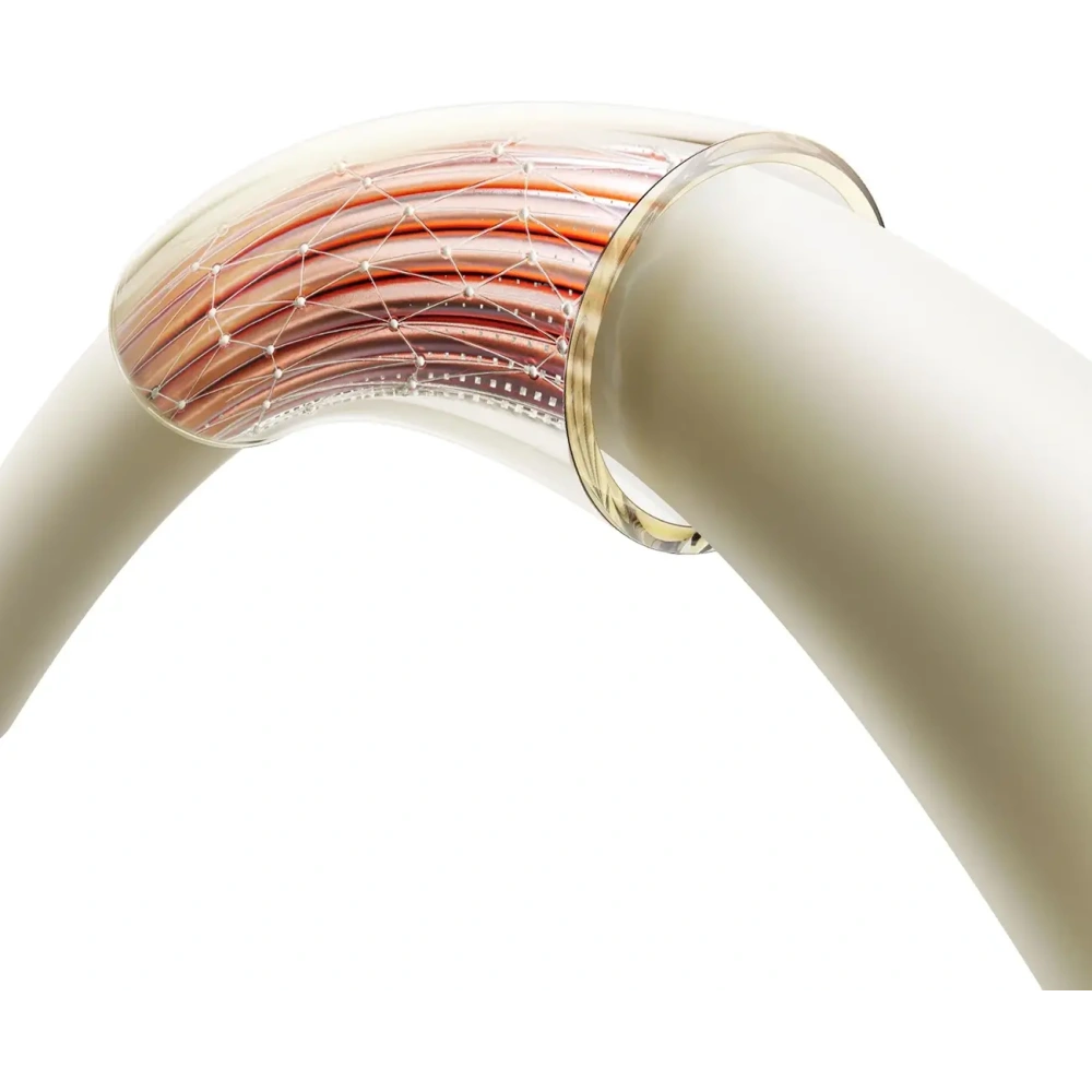 Kabel USB-C / Lightning Joyroom S-A53 30W z fluorescencyjną końcówką 2m beżowy