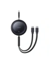 Kup Baseus Jasné zrcadlové USB-C / 2x USB-C 2in1 kabel 100W / 1m (černý) - BSU8953 - {ean13} - Sklep Home Screen