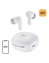 QCY MeloBuds HT16 TWS Bluetooth 5.4 HFP, A2DP, AVRCP căști wireless in-ear IPX4 (alb)
