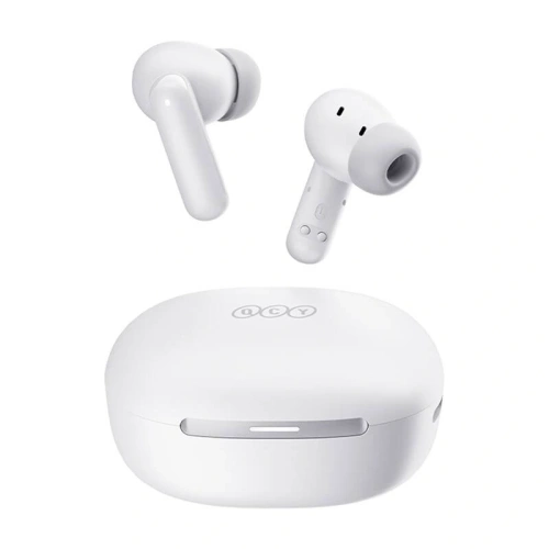 Kup QCY MeloBuds HT16 TWS Bluetooth 5.4 HFP, A2DP, AVRCP căști wireless in-ear IPX4 (alb) - QCY115 - {ean13} - Sklep Home Screen
