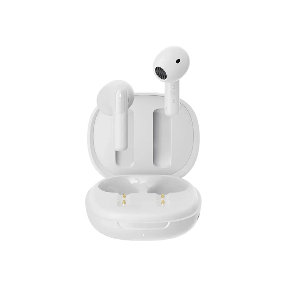 Bezprzewodowe słuchawki douszne TWS QCY Ailybuds E20 HT13 Bluetooth 5.4 HFP, A2DP, AVRCP IPX4 (białe)