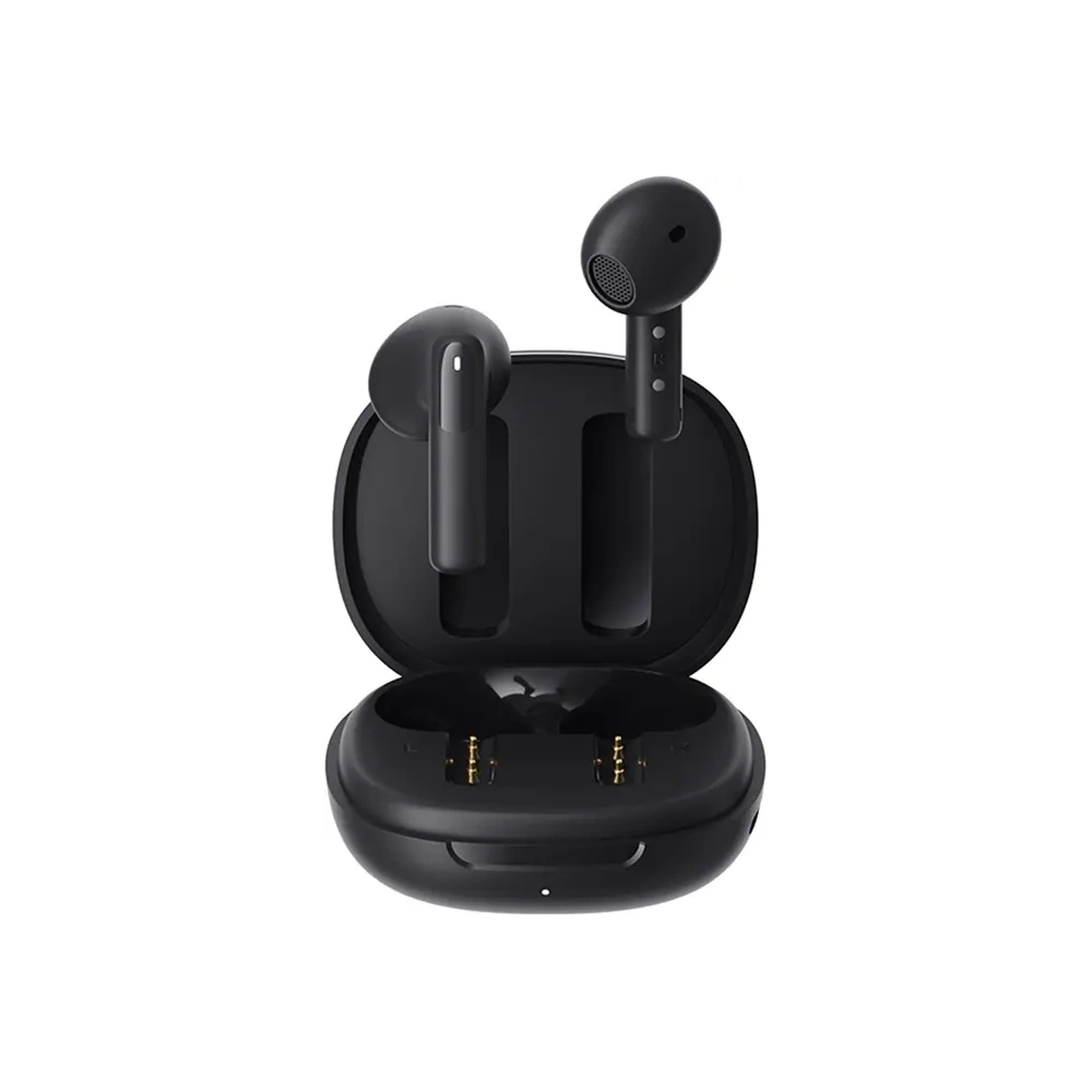 Bezprzewodowe słuchawki douszne TWS QCY Ailybuds E20 HT13 Bluetooth 5.4 HFP, A2DP, AVRCP IPX4 (czarny)