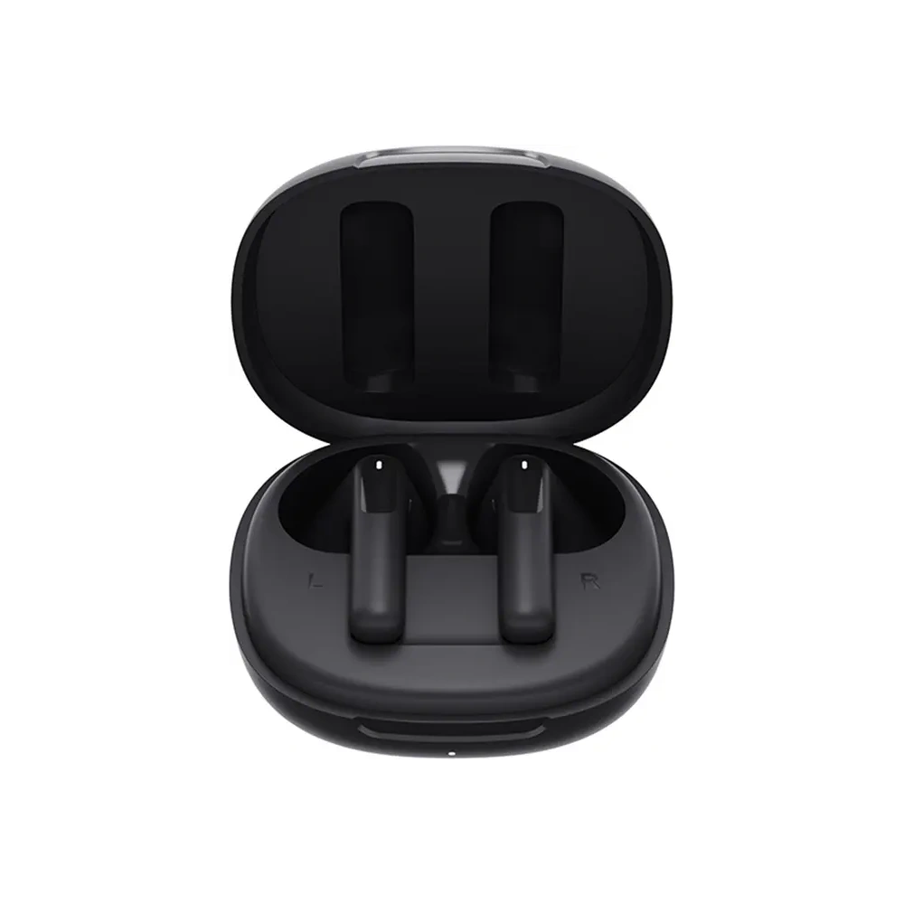 Bezprzewodowe słuchawki douszne TWS QCY Ailybuds E20 HT13 Bluetooth 5.4 HFP, A2DP, AVRCP IPX4 (czarny)