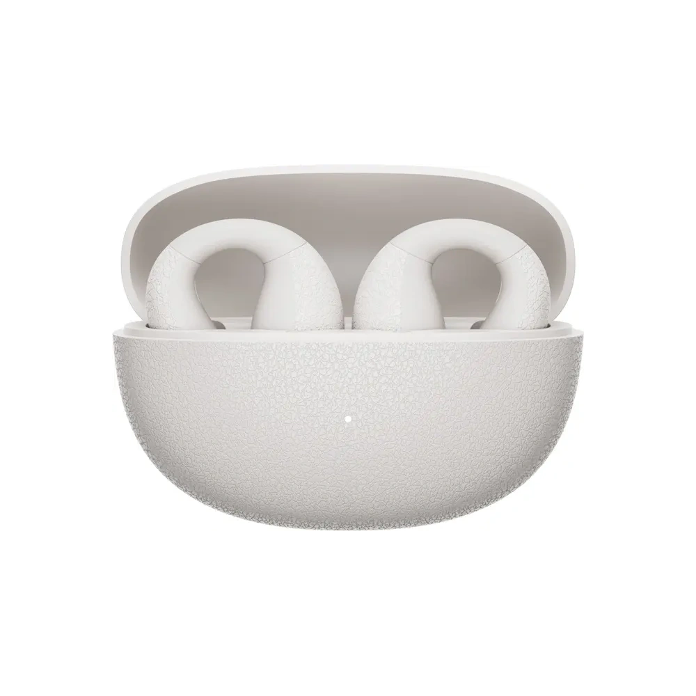 Bezprzewodowe słuchawki douszne klips QCY Crossky C10 Bluetooth 5.4 (białe)