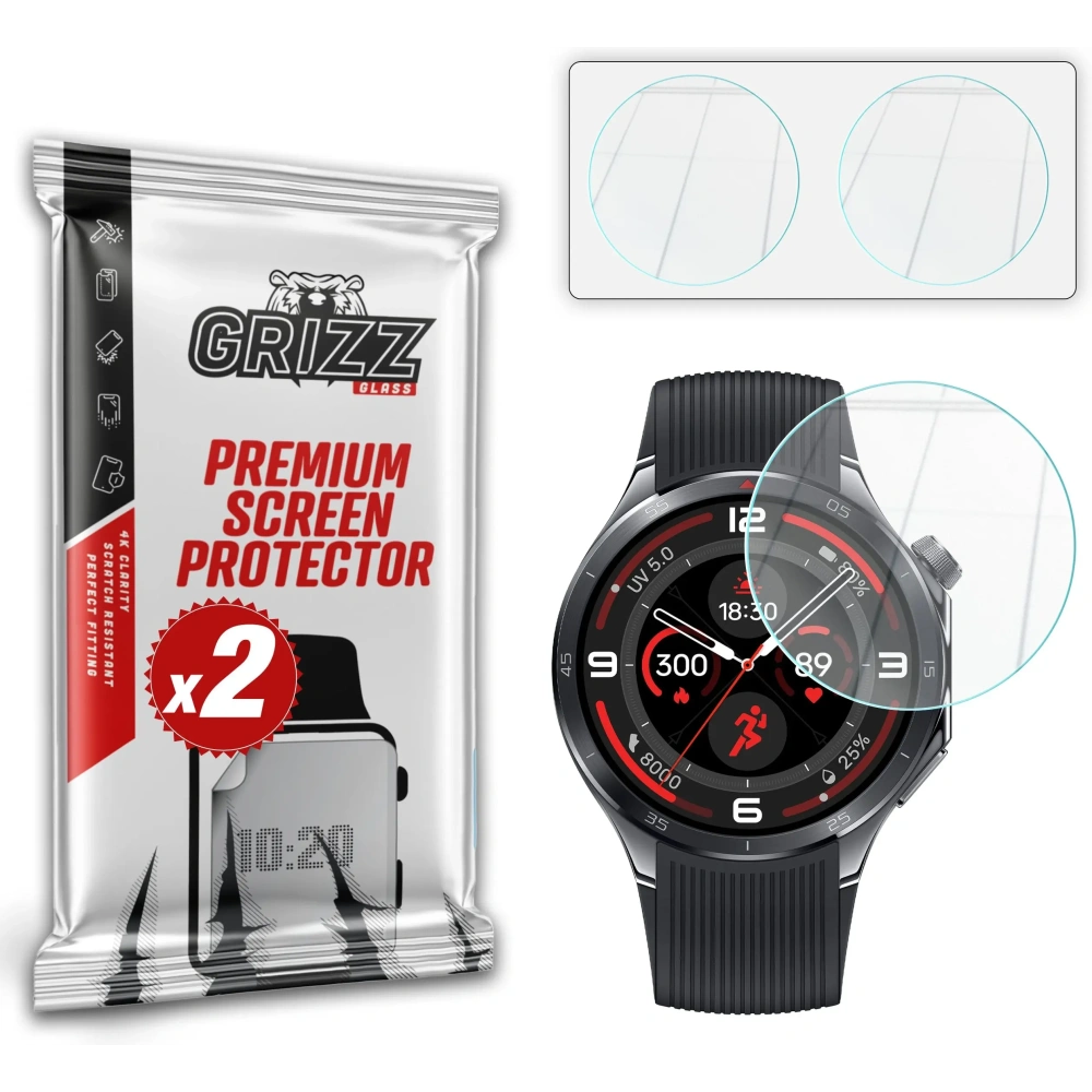 Szkło hybrydowe GrizzGlass HybridGlass do OnePlus Watch 3