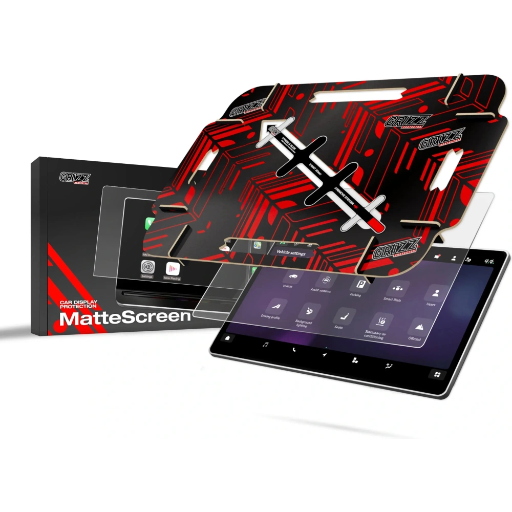 Folia matowa GrizzGlass CarDisplay MatteScreen Easy do Skoda Kodiaq 2 13" (2024-2025)