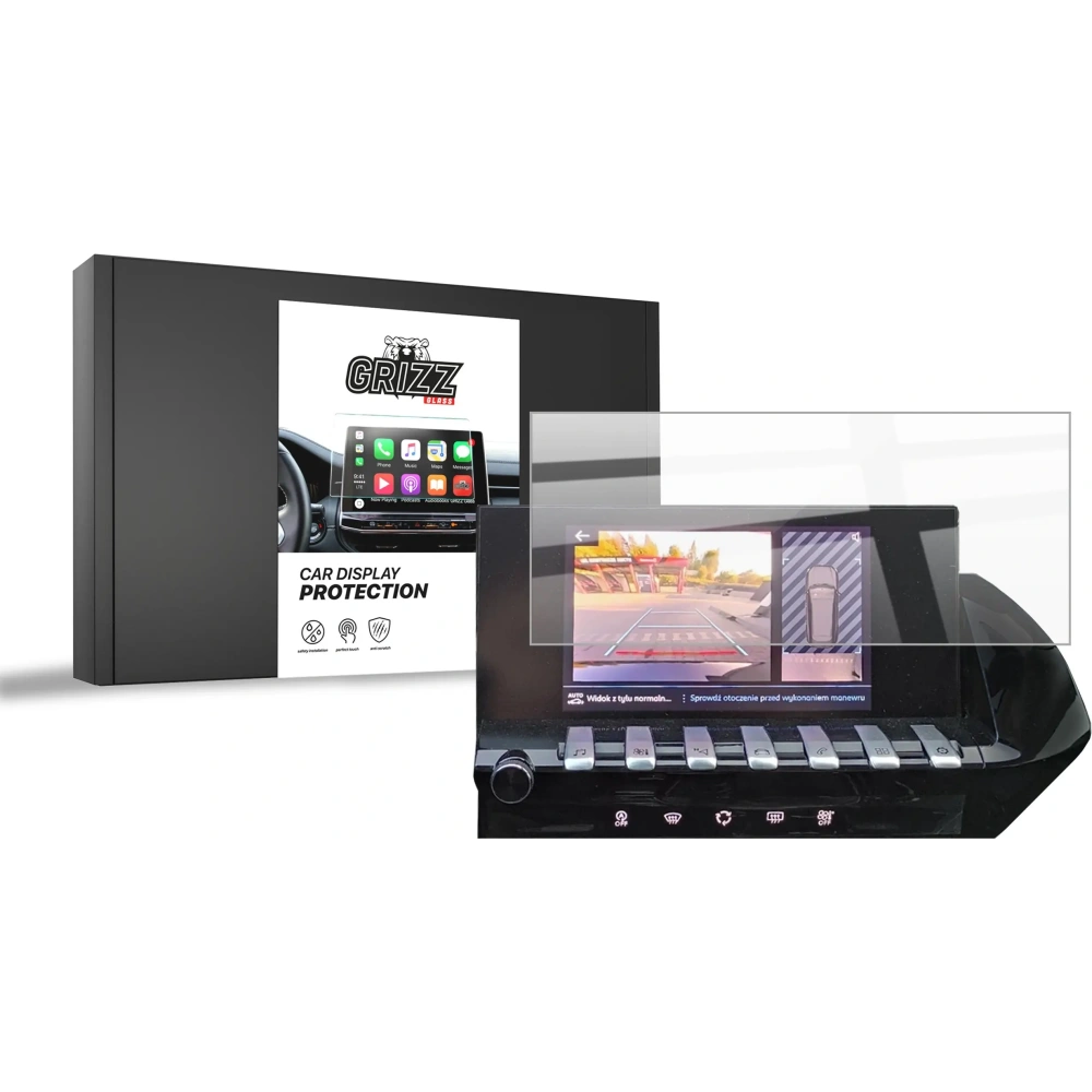Folia ceramiczna GrizzGlass CarDisplay Protection do Peugeot 508 8" (2018-2023)