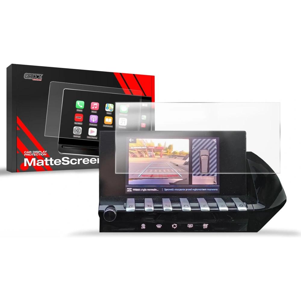 Folia matowa GrizzGlass CarDisplay Protection do Peugeot 508 8" (2018-2023)