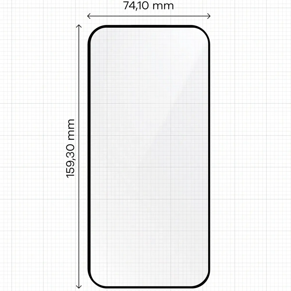 Szkło hartowane z ramką montażową Bizon Glass Aplikator do Apple iPhone 16 Pro Max [2 PACK]