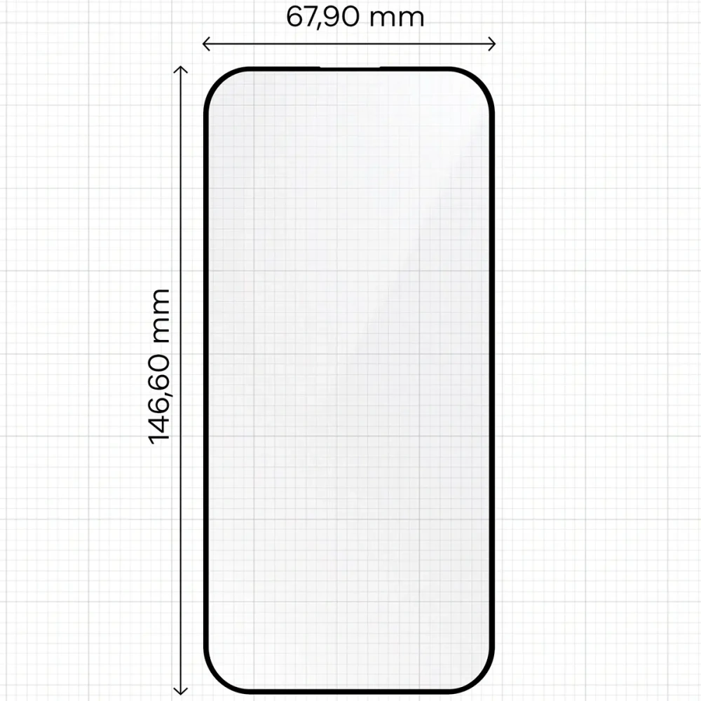 Szkło hartowane z ramką montażową Bizon Glass Aplikator do Apple iPhone 16 Pro [2 PACK]