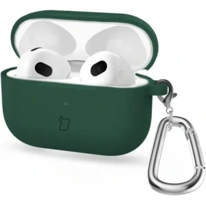 Kup Bizon Case Kopfhörer Silikon Apple AirPods 4 dunkelgrün - BIZ8832 - {ean13} - Sklep Home Screen