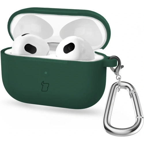 Kup Bizon Case Kopfhörer Silikon Apple AirPods 4 dunkelgrün - BIZ8832 - {ean13} - Sklep Home Screen