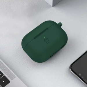 Kup Bizon Case Kopfhörer Silikon Apple AirPods 4 dunkelgrün - BIZ8832 - {ean13} - Sklep Home Screen