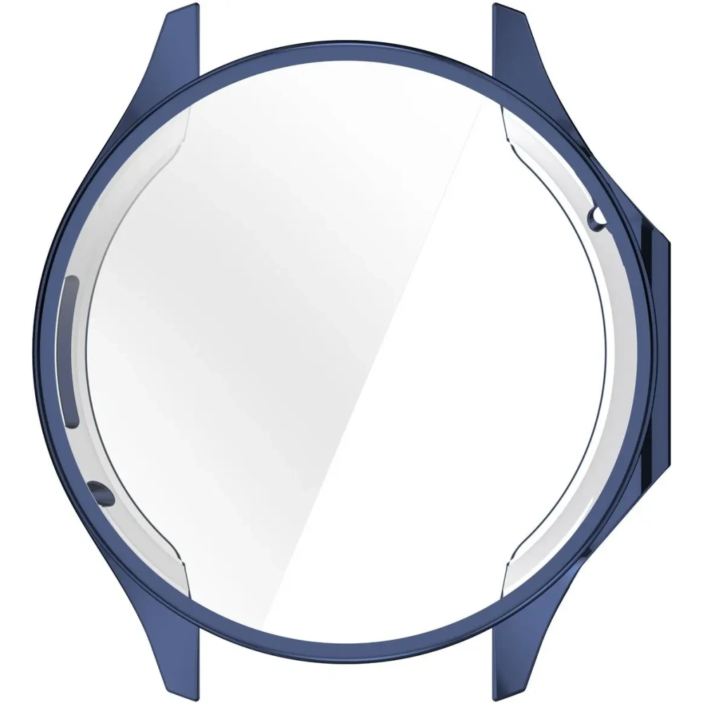 Etui z osłoną ekranu Bizon Case Watch Felipe do OnePlus Watch 3 / Oppo Watch X2 niebieskie