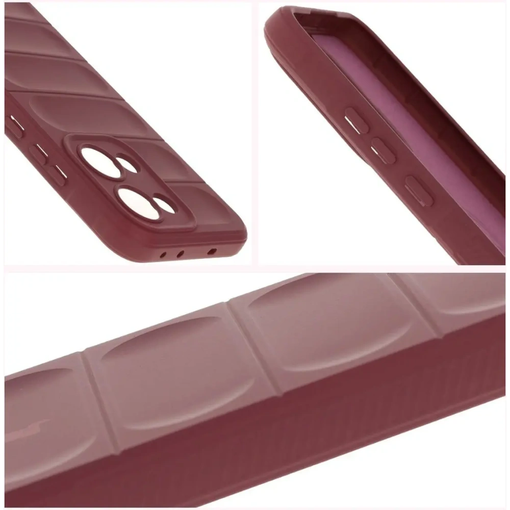 Pancerne etui Bizon Case Tur do Oppo Reno13 ciemnofioletowe