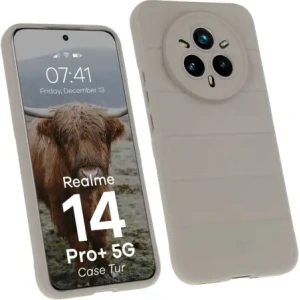 Kup Bizon Case Tur Realme 14 Pro+ Plus 5G hellgrau - BIZ8842 - {ean13} - Sklep Home Screen