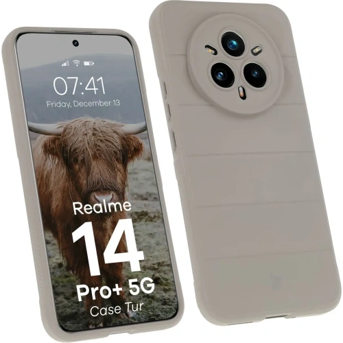 Kup Bizon pouzdro Tur Realme 14 Pro+ Plus 5G světle šedá - BIZ8842 - {ean13} - Sklep Home Screen
