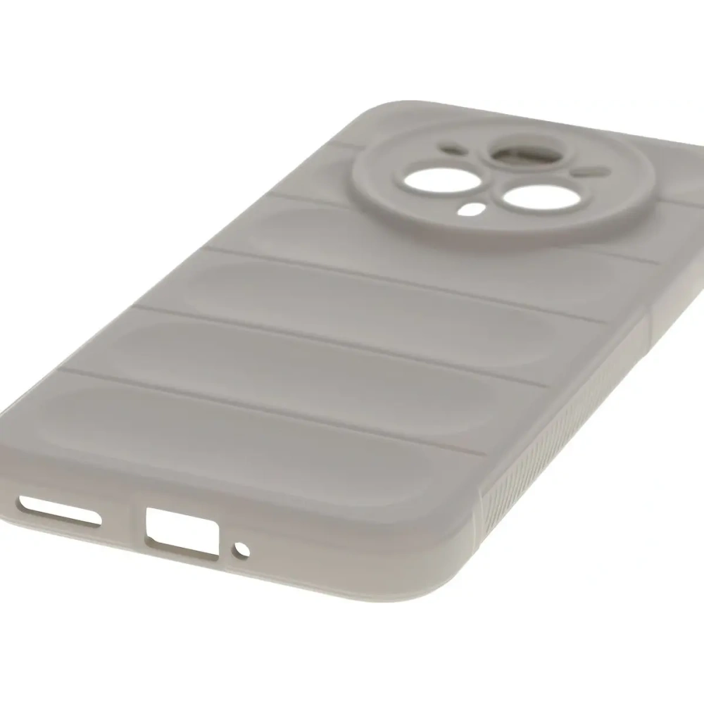 Pancerne etui Bizon Case Tur do Realme 14 Pro+ Plus 5G jasnoszare