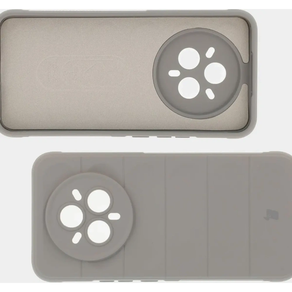 Pancerne etui Bizon Case Tur do Realme 14 Pro+ Plus 5G jasnoszare