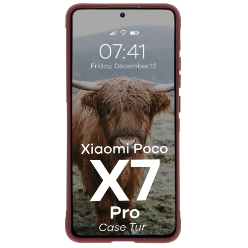 Kup Pancerne etui Bizon Case Tur do Xiaomi Poco X7 Pro ciemnofioletowe - BIZ8843 - {ean13} - Sklep Home Screen