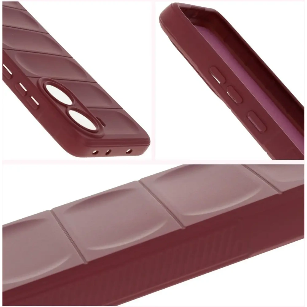 Pancerne etui Bizon Case Tur do Xiaomi Poco X7 Pro ciemnofioletowe