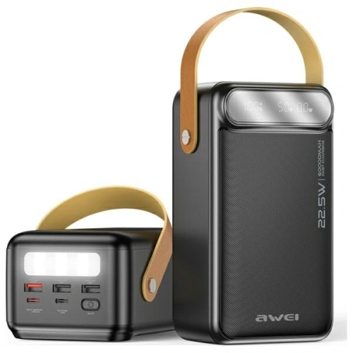Kup AWEI P101K 60000mAh 22.5W powerbanka černá - AWEI241 - {ean13} - Sklep Home Screen