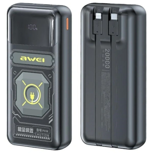 Kup AWEI P99K 20000mAh 22,5W powerbanka černá - AWEI242 - {ean13} - Sklep Home Screen