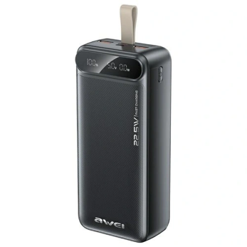 Buy AWEI PA-12 30000mAh 22.5W powerbank black - AWEI243 - {ean13} - Home Screen Store Europe
