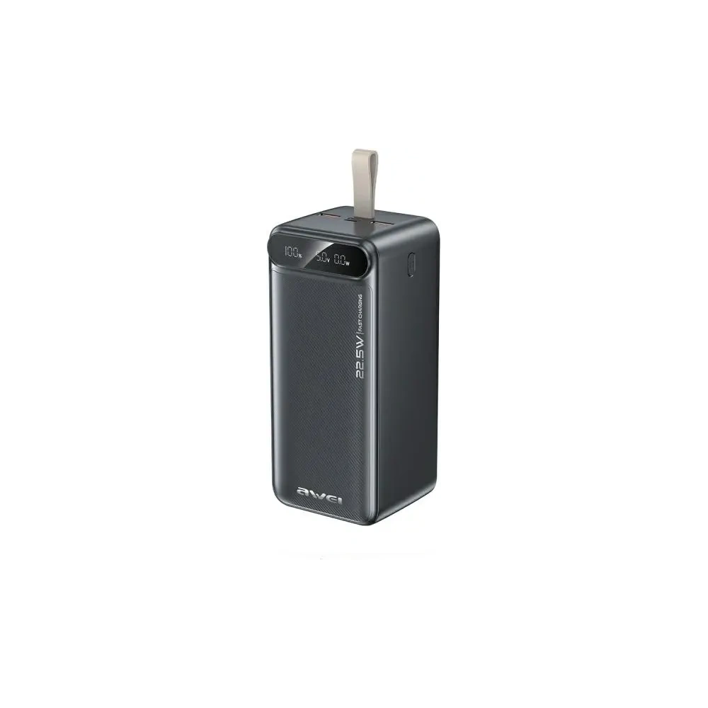 Powerbank AWEI PA-13 50000mAh 22.5W czarny/black