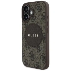 Kup Guess 4G Circle Classic Logo MagSafe Apple iPhone 16 barna - GUE4475 - {ean13} - Sklep Home Screen