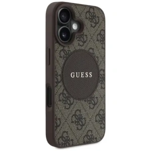 Kup Guess 4G Circle Classic Logo MagSafe Apple iPhone 16 barna - GUE4475 - {ean13} - Sklep Home Screen