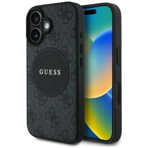 Kup Guess 4G Circle Classic Logo MagSafe Apple iPhone 16 černý - GUE4476 - {ean13} - Sklep Home Screen