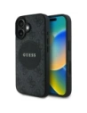 Guess 4G Circle Classic Logo MagSafe Apple iPhone 16 schwarz