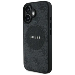 Kup Guess 4G Circle Classic Logo MagSafe Apple iPhone 16 fekete - GUE4476 - {ean13} - Sklep Home Screen