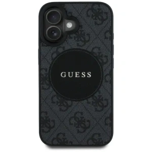 Kup Guess 4G Circle Classic Logo MagSafe Apple iPhone 16 fekete - GUE4476 - {ean13} - Sklep Home Screen