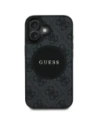 Kup Guess 4G Circle Classic Logo MagSafe Apple iPhone 16 schwarz - GUE4476 - {ean13} - Sklep Home Screen