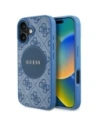 Guess 4G Circle Classic Logo MagSafe Apple iPhone 16 albastru