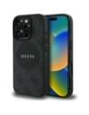 Guess 4G Circle Classic Logo MagSafe Apple iPhone 16 Pro schwarz