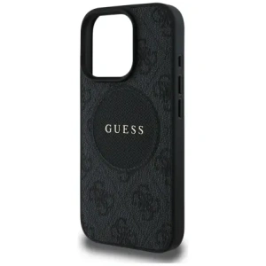 Kup Etui Guess 4G Circle Classic Logo MagSafe do Apple iPhone 16 Pro czarny - GUE4479 - {ean13} - Sklep Home Screen