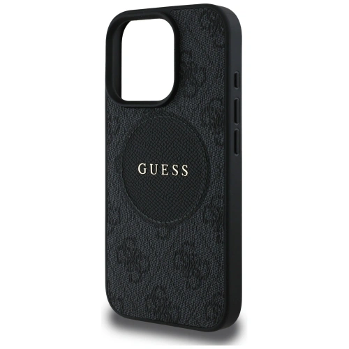 Kup Guess 4G Circle Classic Logo MagSafe Apple iPhone 16 Pro fekete - GUE4479 - {ean13} - Sklep Home Screen