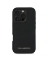 Buy Karl Lagerfeld HC Grained PU Cardslot Metal Elong Apple iPhone 16 Pro black - KLD21989 - {ean13} - Home Screen Store Europe