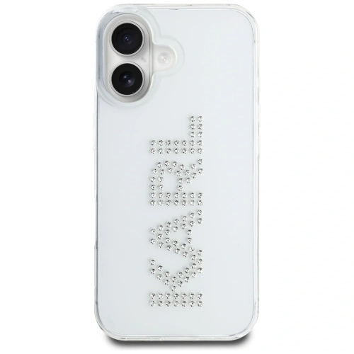 Buy Karl Lagerfeld IML Rhinestones Logo Apple iPhone 16 clear - KLD21991 - {ean13} - Home Screen Store Europe