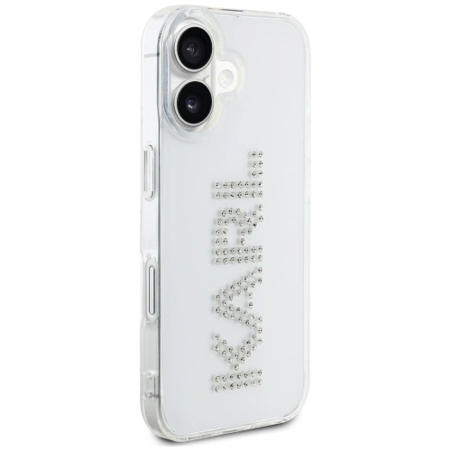 Buy Karl Lagerfeld IML Rhinestones Logo Apple iPhone 16 clear - KLD21991 - {ean13} - Home Screen Store Europe