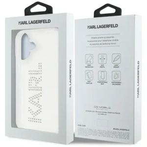 Buy Karl Lagerfeld IML Rhinestones Logo Apple iPhone 16 clear - KLD21991 - {ean13} - Home Screen Store Europe