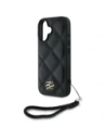 Kup Karl Lagerfeld Gequiltetes Initialen-Logo & Kettenriemen Apple iPhone 16 schwarz - KLD21992 - {ean13} - Sklep Home Screen